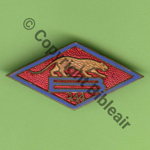 244  1937.40 A1247NH 2eDRILLE BR.244 GR.I.33  A.AUGIS LYON 2Li 2Anneaux Dos lisse Src.Y.GENTY 371Eur(x2) 